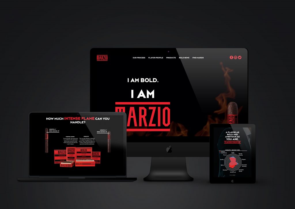 Marzio Website Multiple Platforms 
