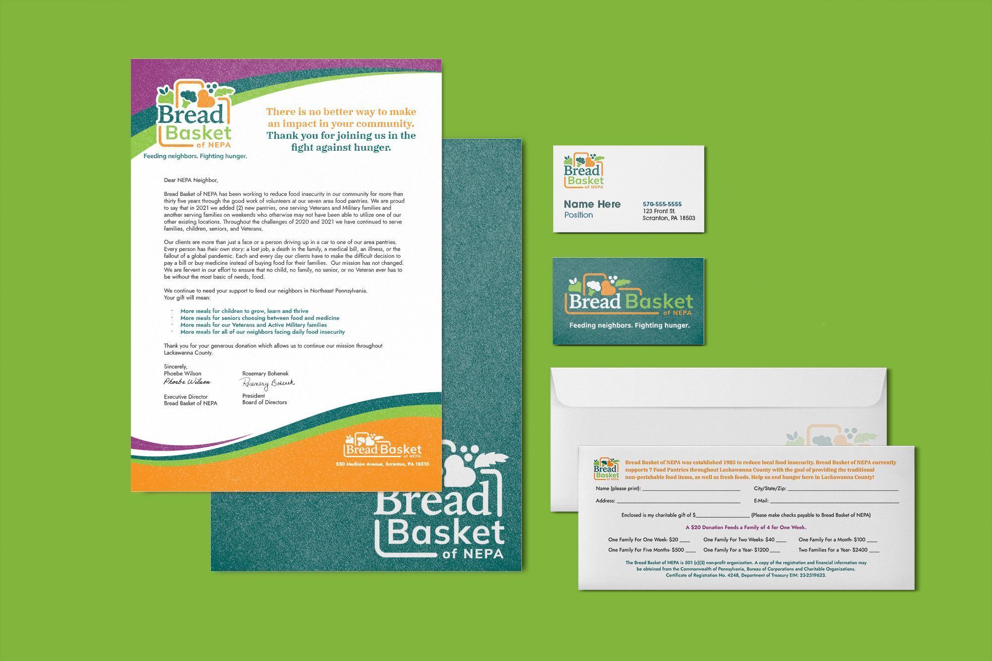 Bread Basket of NEPA Rebrand Posture Interactive