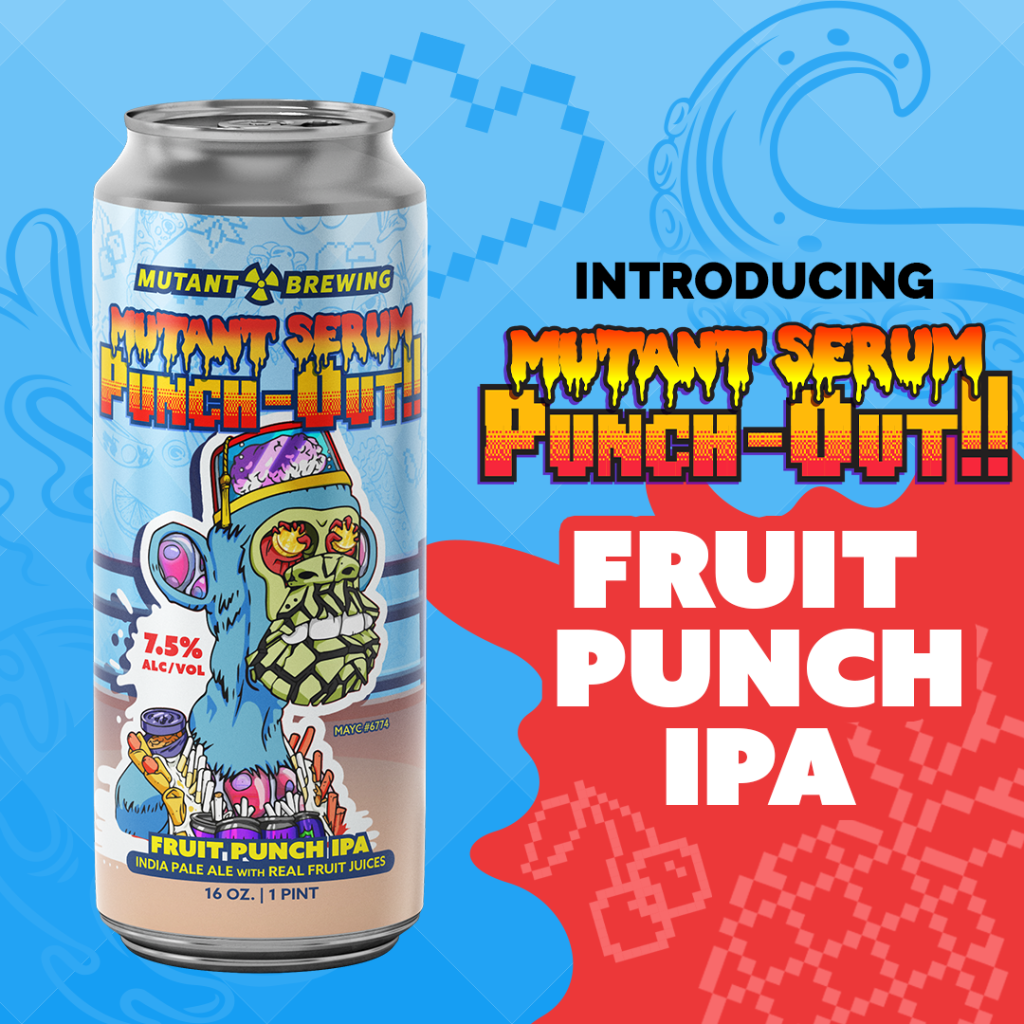 Mutant Serum Punch Out!! Fruit Punch IPA Can 